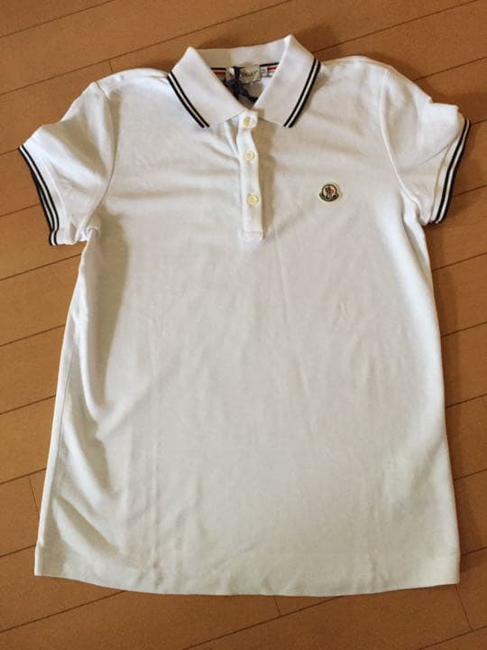 【値下げ！】MONCLER✴︎モンクレール 白 ポロシャツ レディース