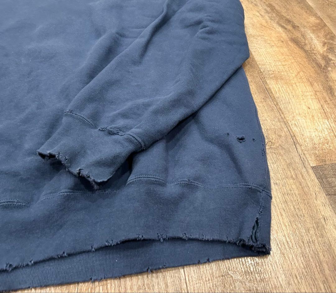 アンユーズドunusedダメージ加工スエットUS2268 サイズ3