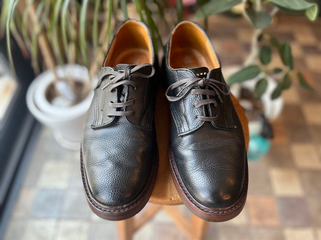 Tricker's/トリッカーズ グレインレザー　UK9【リメイク】