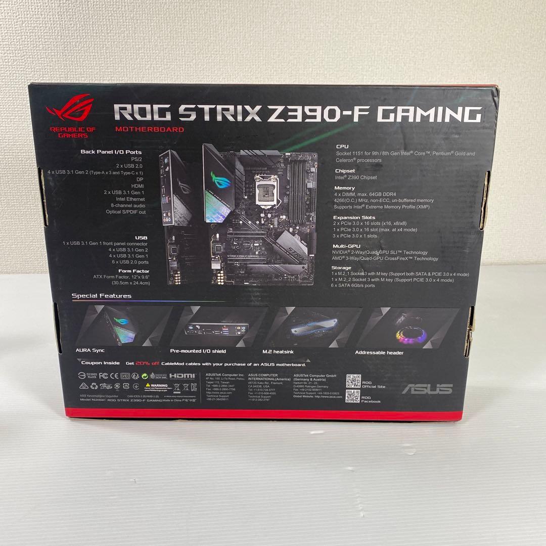 ASUS ROG STRIX Z390-F GAMING マザーボード　マザボ