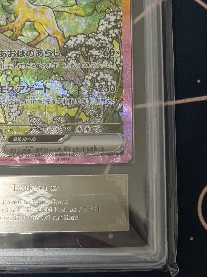 H*☆様 【ARS10】リーフィアex SAR テラスタルフェスex