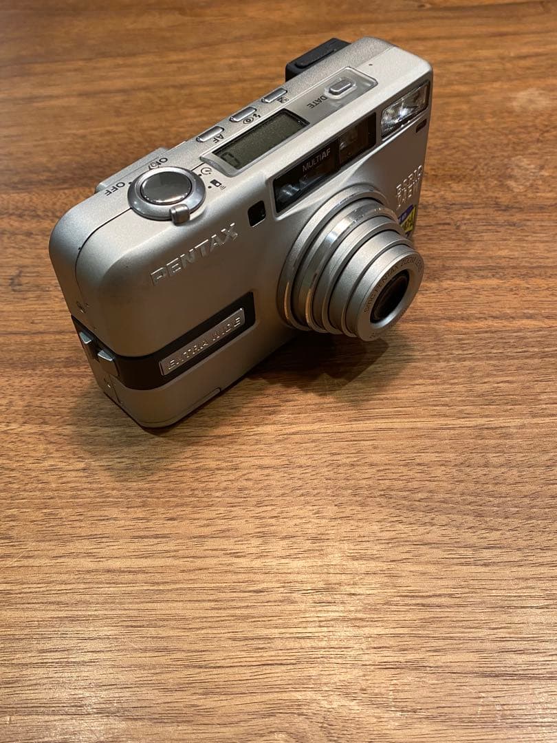 PENTAX ESPIO 24EW シルバー コンパクトフィルムカメラ　動作品
