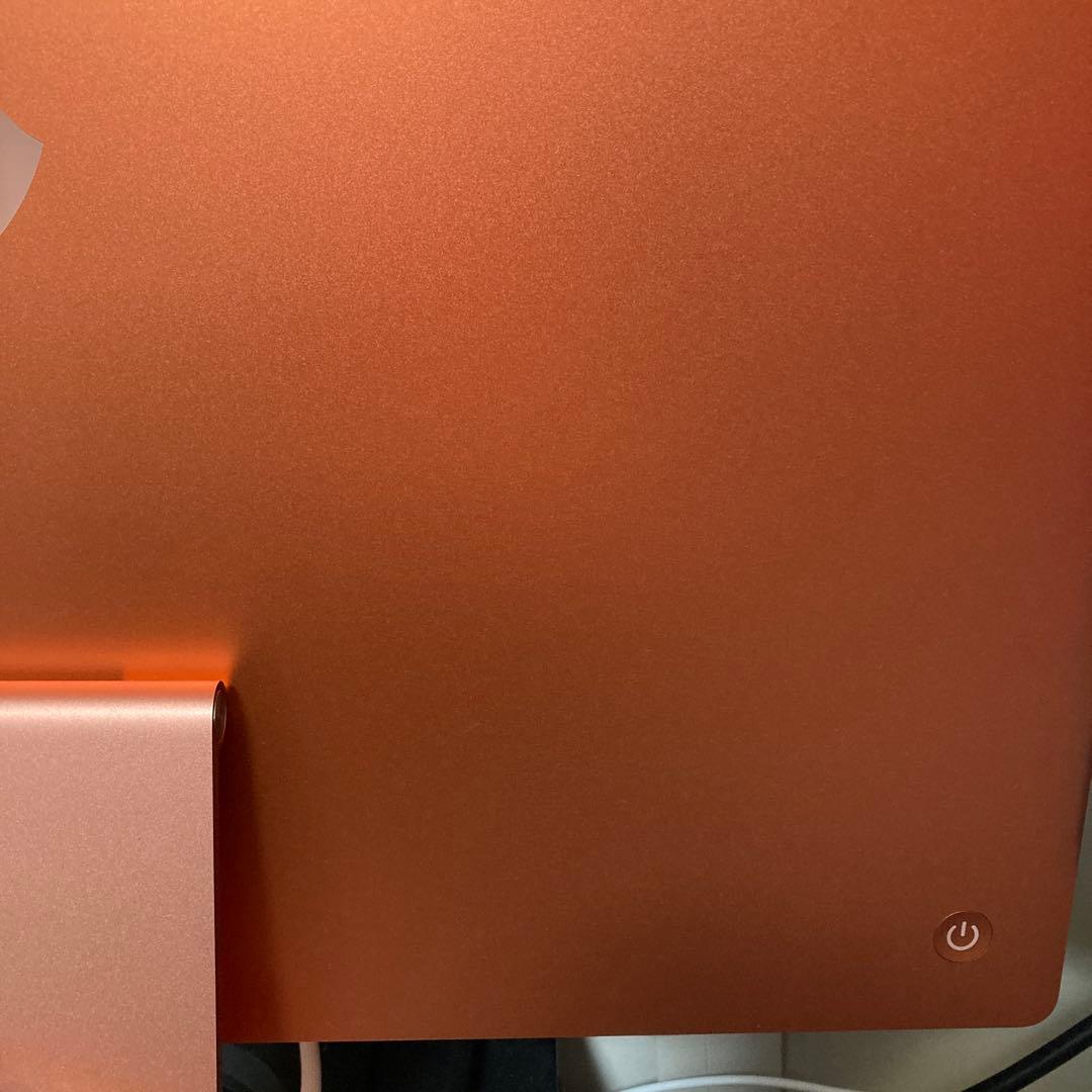 【美品】Apple iMac 24インチ　M3　24GB 256GB オレンジ
