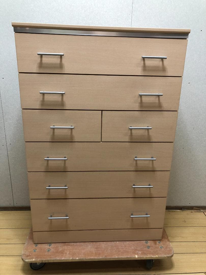 新 ナチュラルウッド 6段チェスト　250630-11