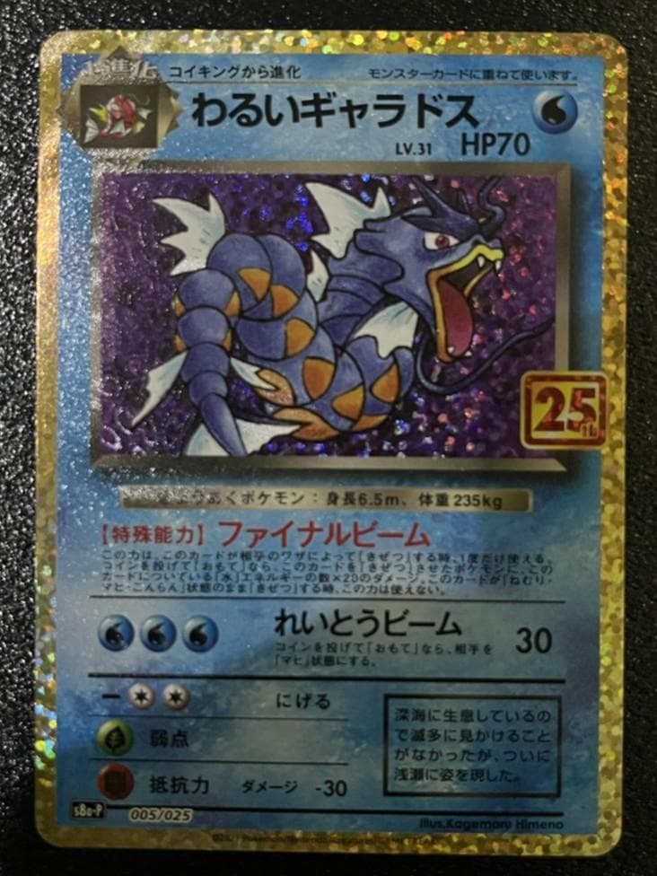 ひかるコイキング わるいギャラドス 25th 2枚セット ポケモンカード