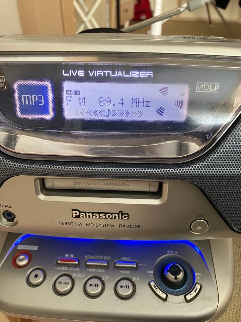 【MDコンポ】Panasonic RX-MDX61 (動作確認済み)
