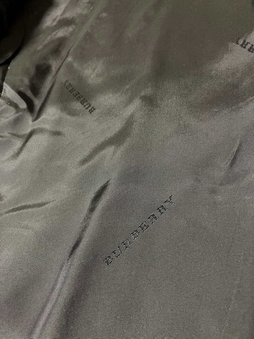 バーバリー ロンドン カシミヤ100％ テーラード ジャケット ネイビー