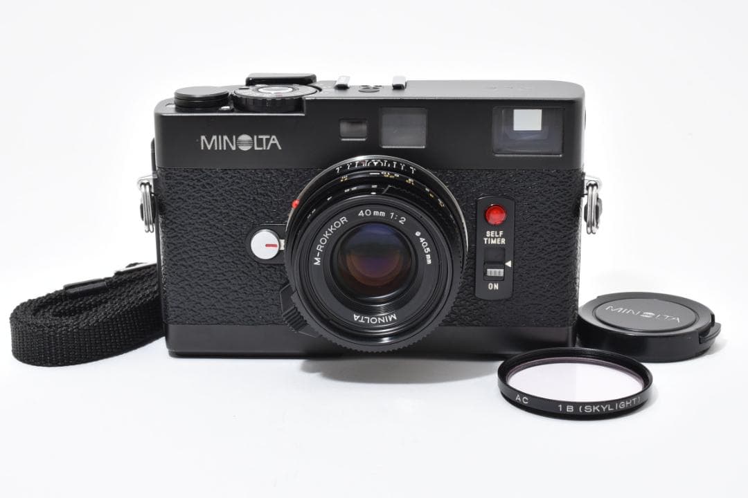 【超美品】ミノルタ MINOLTA CLE M ROKKOR 40mm F2