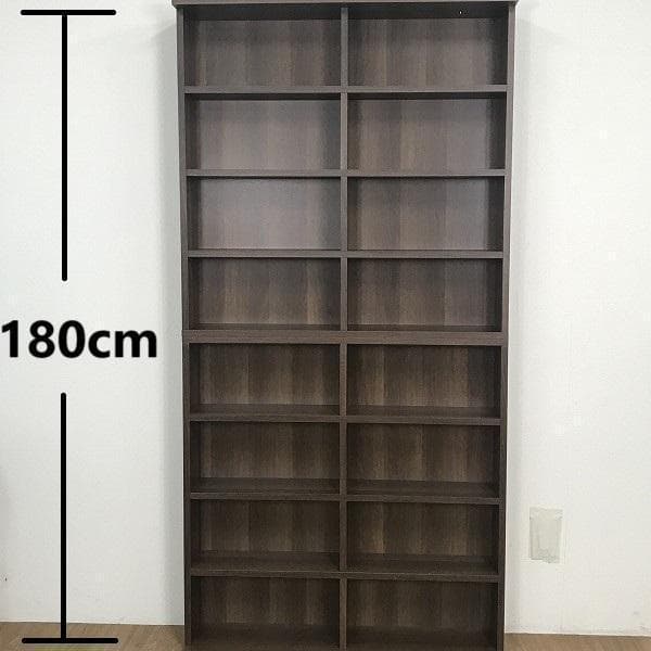 ☆【新品】組み合わせ上下書棚セット90 WNT☆