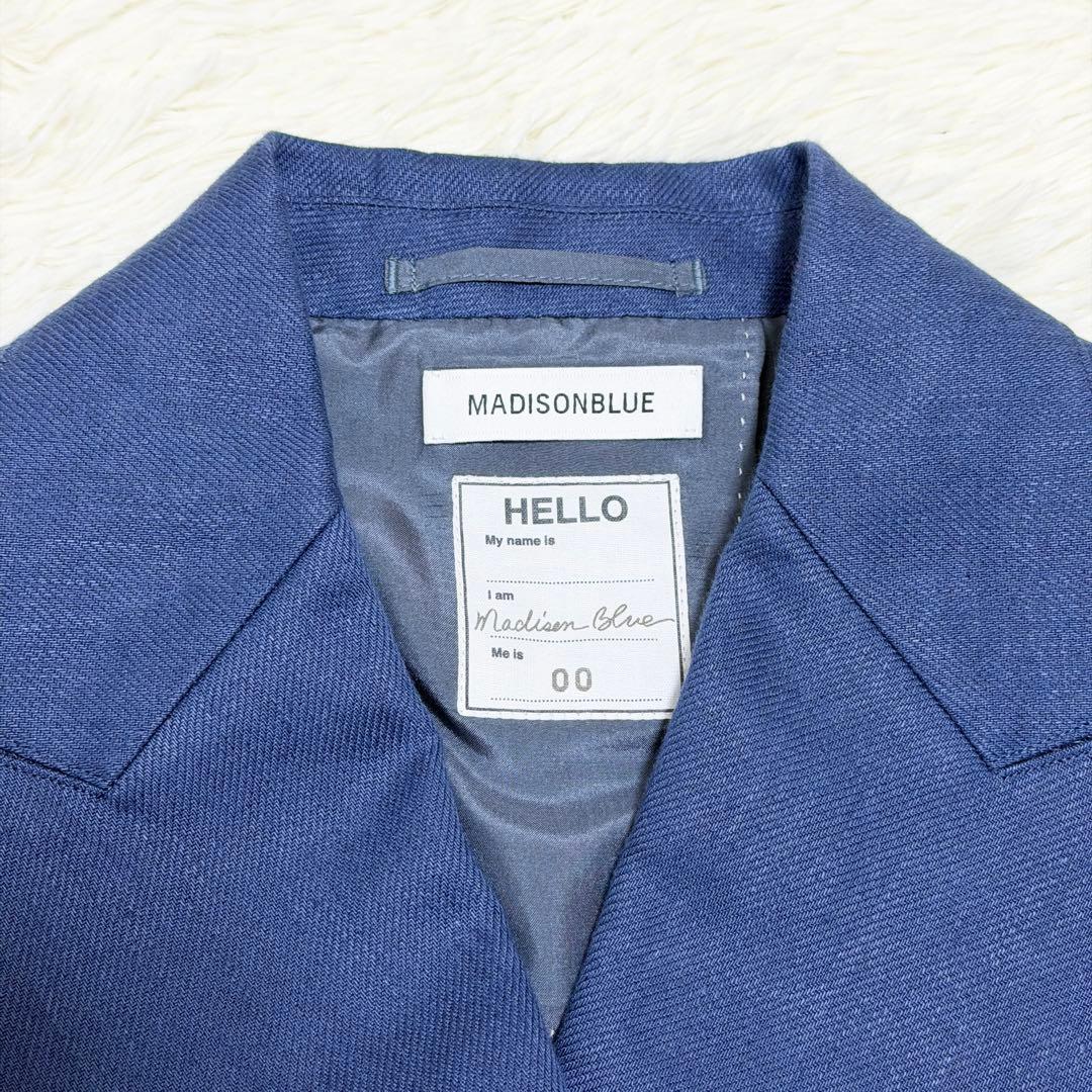 【タグ付き】 MADISONBLUE 金ボタン テーラードジャケット 00 XS