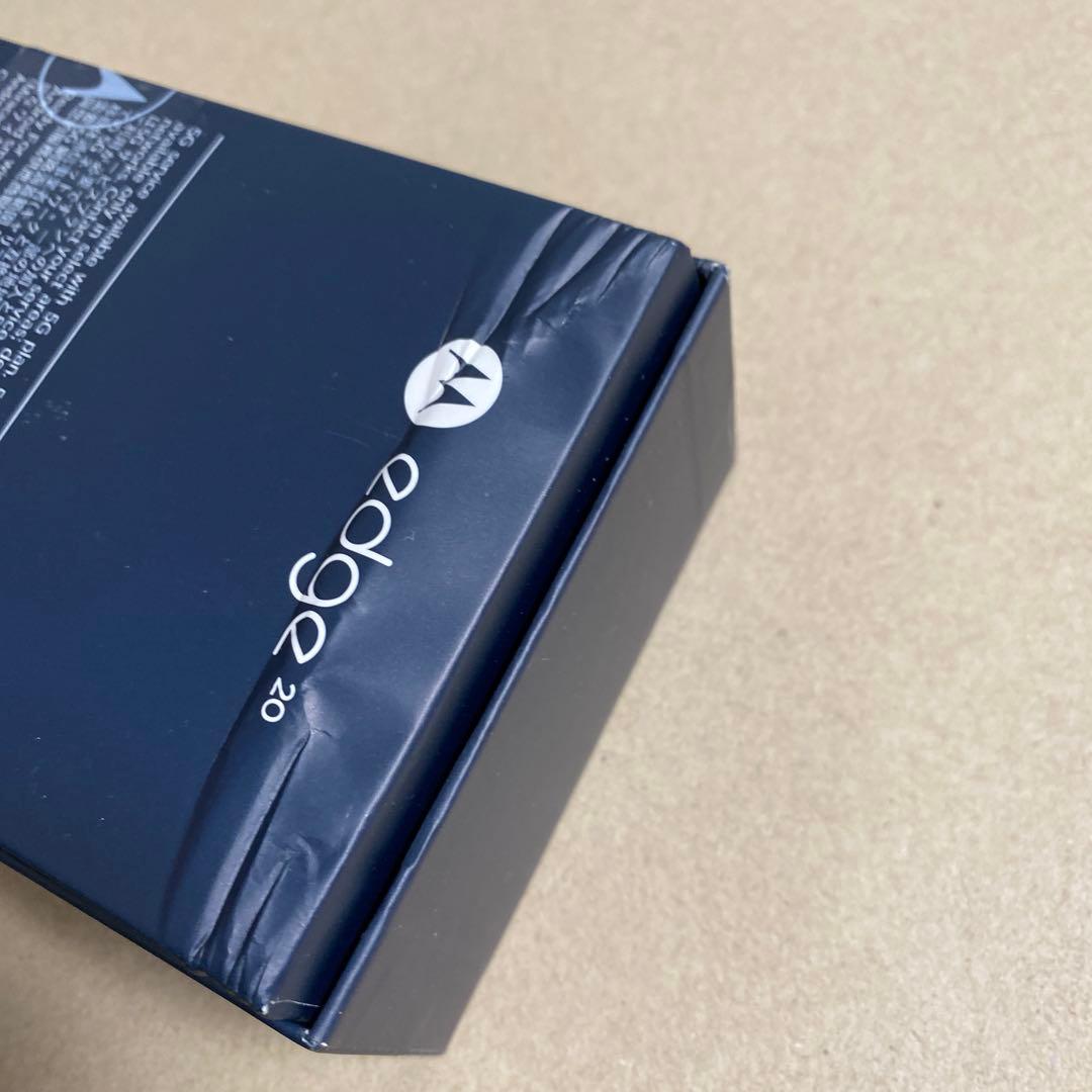 モトローラ edge20 5G対応/6GB/128GB フロストオニキス