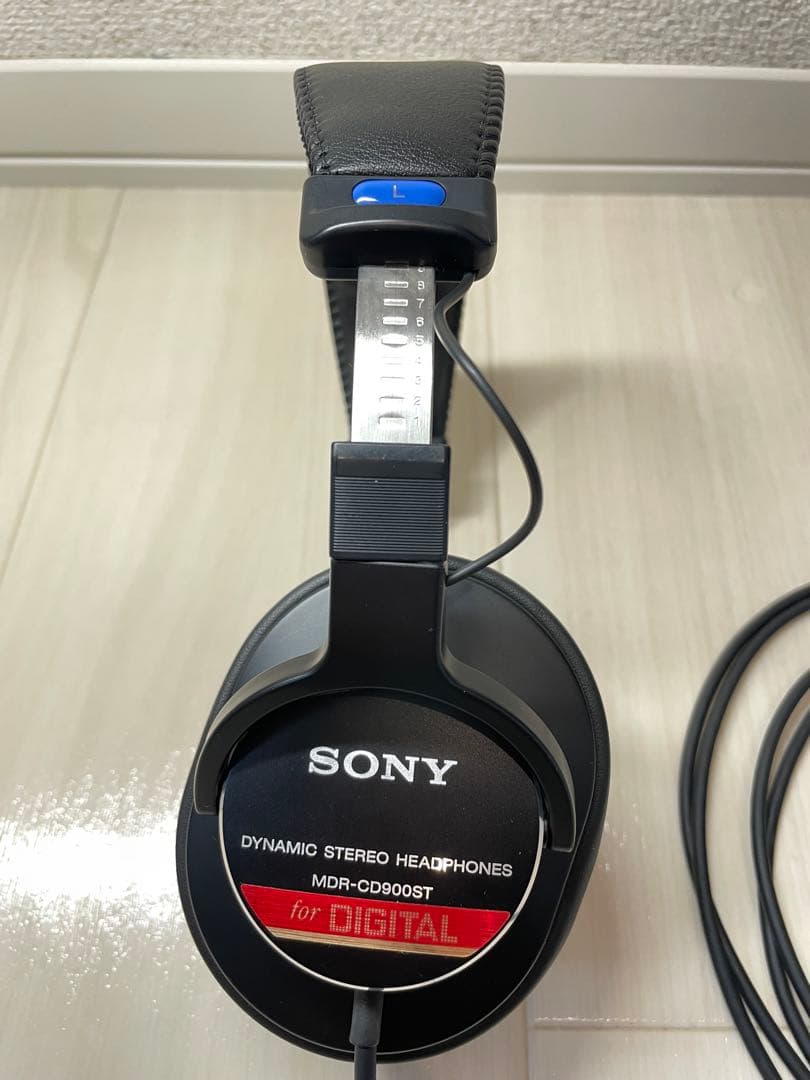 SONY MDR-CD900ST スタジオモニターヘッドホン　パット交換済み