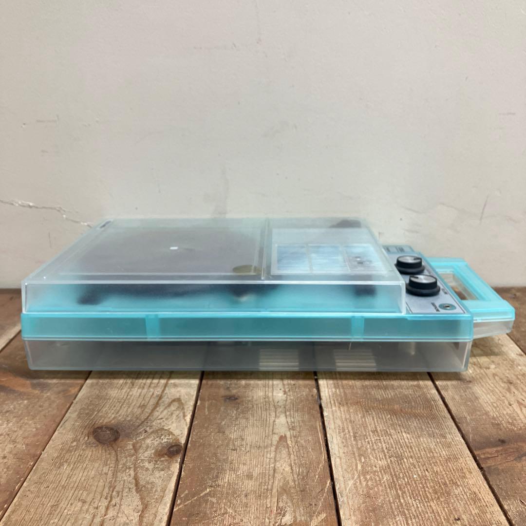 D-1 昭和レトロ 日本コロムビア ポータブルプレーヤー GP-3B レコード