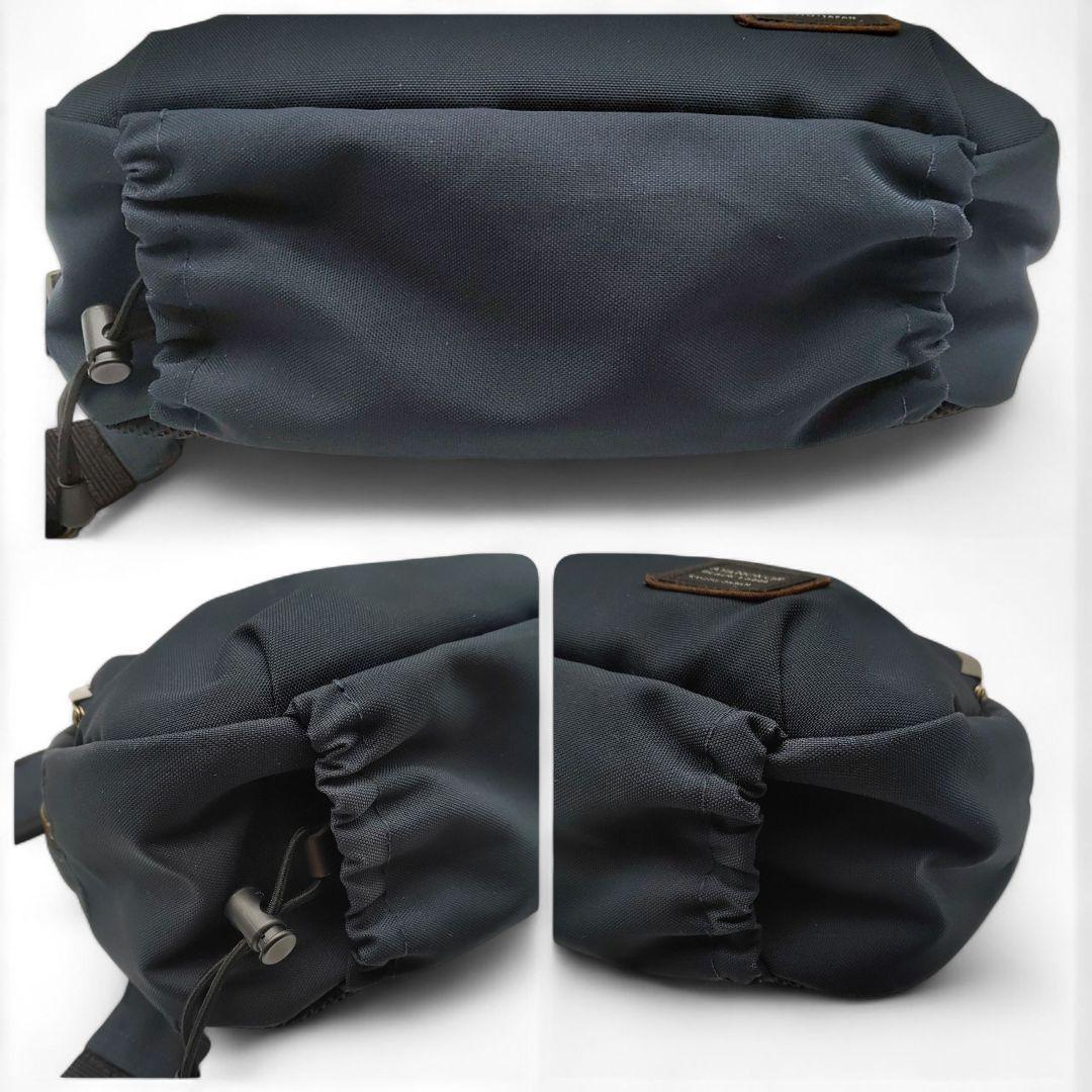 AYANOKOJI　アヤノコウジ　がま口ボディバッグ　ネイビー