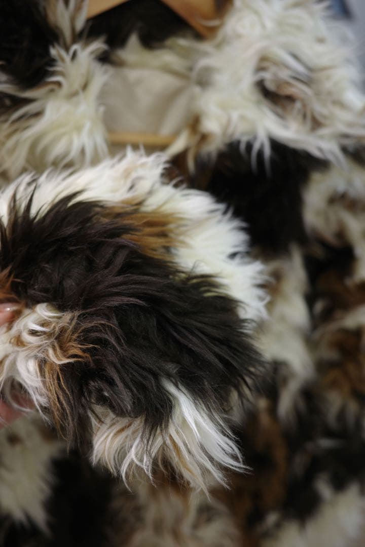 美品 アニマルフェイクファー ブルゾン greenlabel relaxing