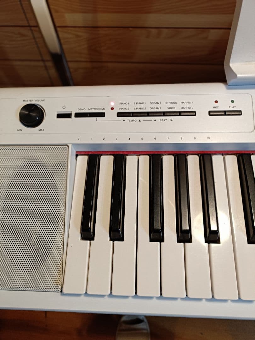 引取限定 横浜市 Yamaha 電子ピアノ 61鍵盤NP12 台付