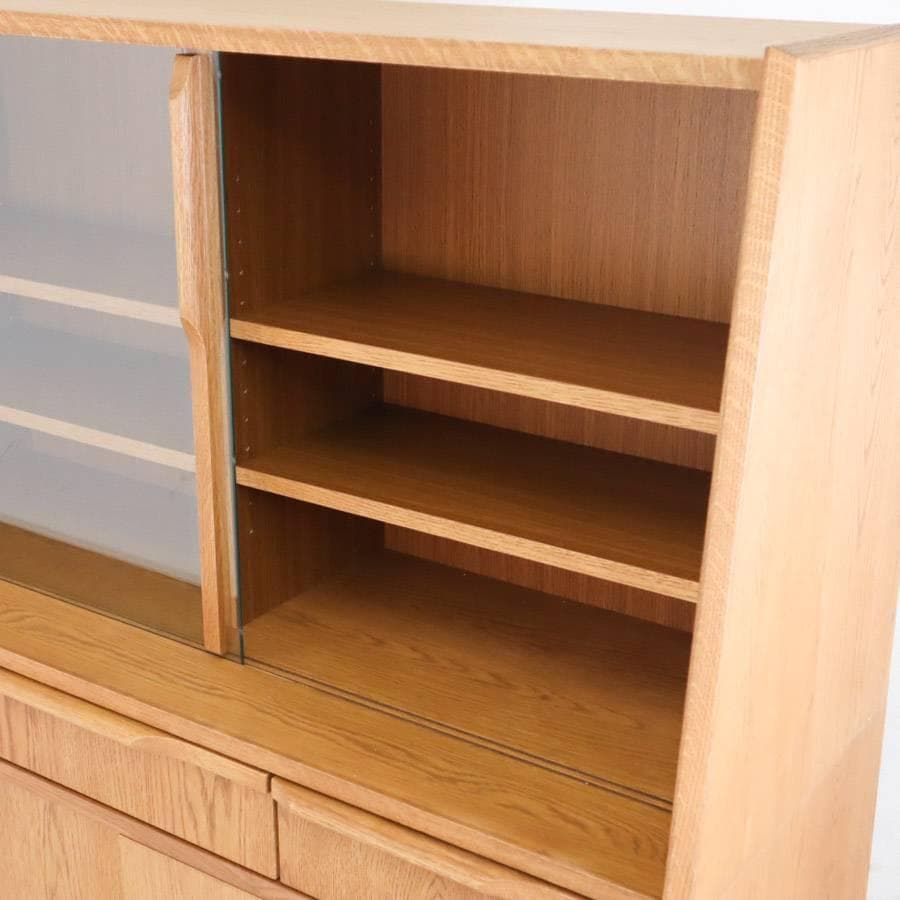 25年製 展示品 ウニコ TOVE トーヴ カップボード 食器棚 W1200