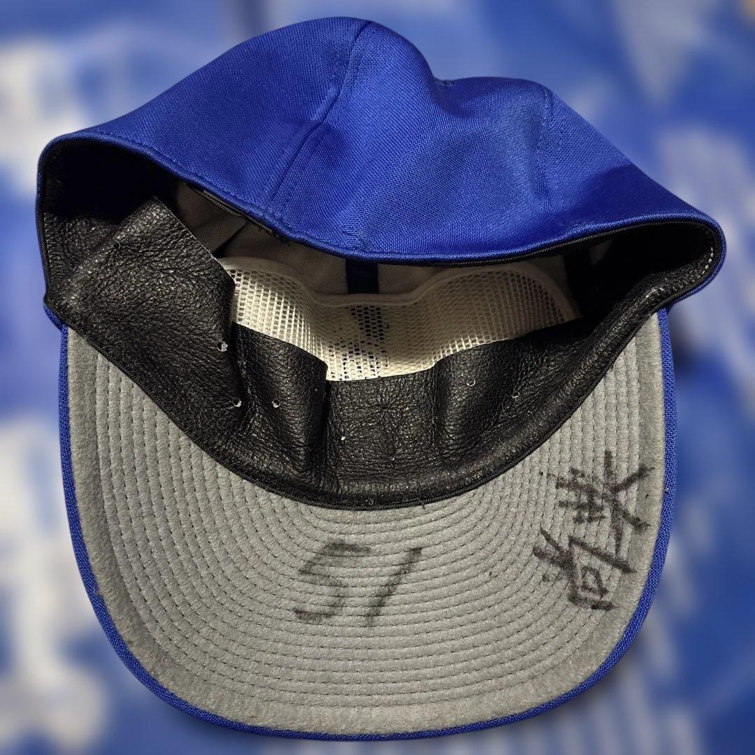 横浜DeNAベイスターズ　鈴木尚典　直筆サイン入り　帽子　野球帽　神奈川テレビ