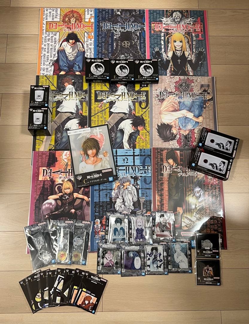 デスノート　一番くじ　C賞　E賞　F賞　G賞　H賞　I賞　３７点セット