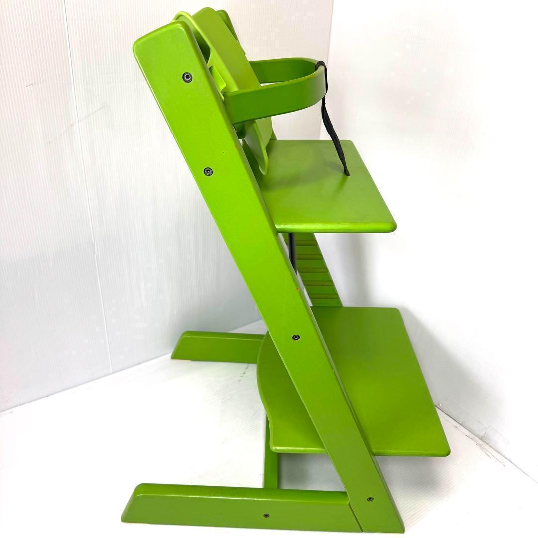 STOKKE ストッケ No.4 トリップトラップ 本革 ベビーセット