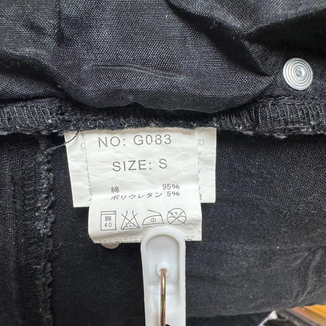 GARULA 黒 ショートパンツ スタッズ付きポケット 平成ギャル ダメージ