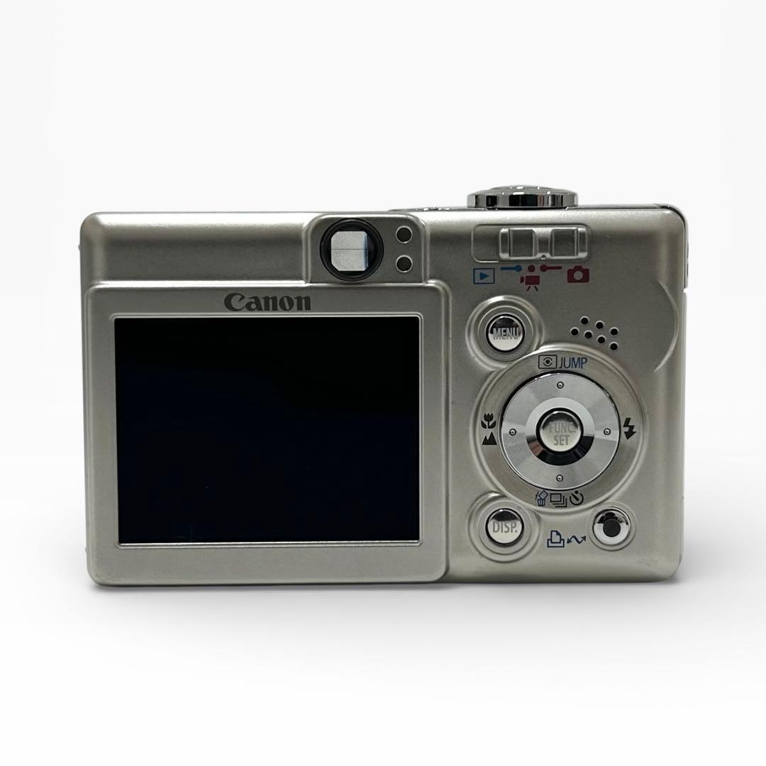 極美品 Canon キヤノン IXY DIGITAL 55 シルバー デジカメ