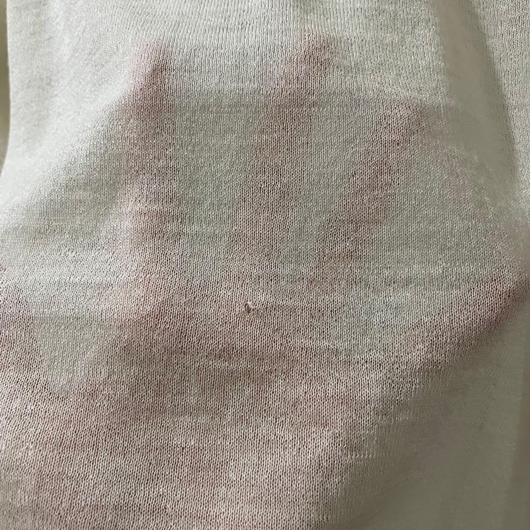 トップス AURALEE HIGE GAUGE WOOL SILK KNIT TEE