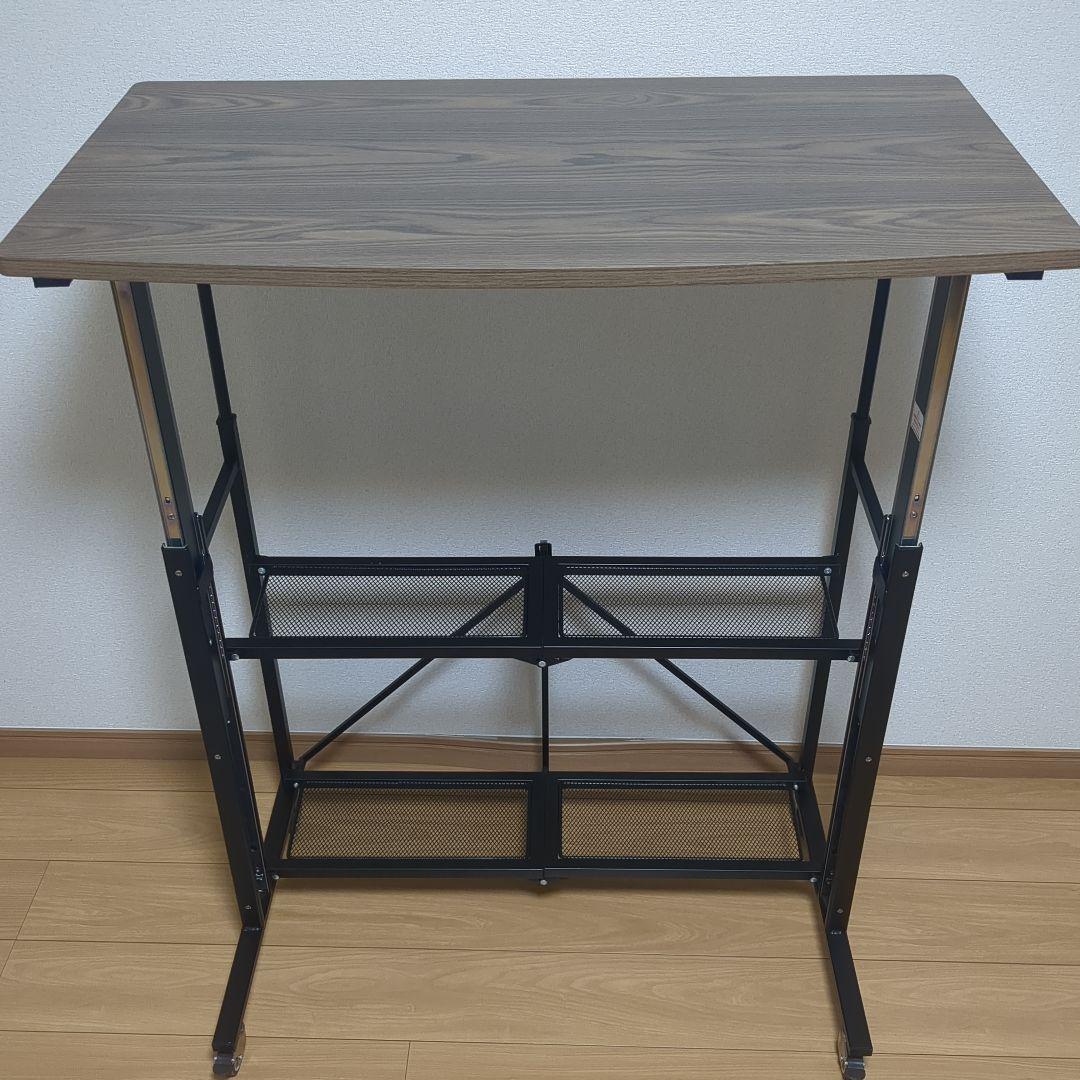 E-WIN 折りたたみ　昇降　スタンディングデスク　SD92-BK