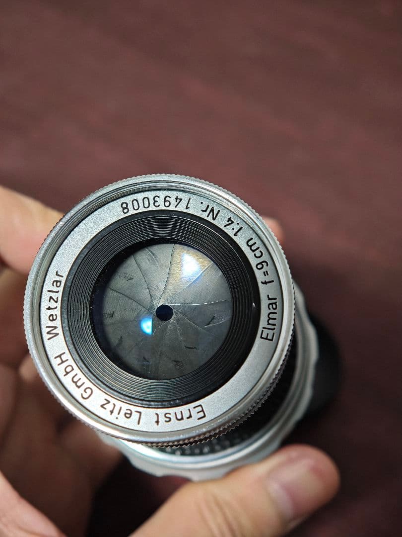 エルマー 90mm f4 沈胴 良品 Mマウント