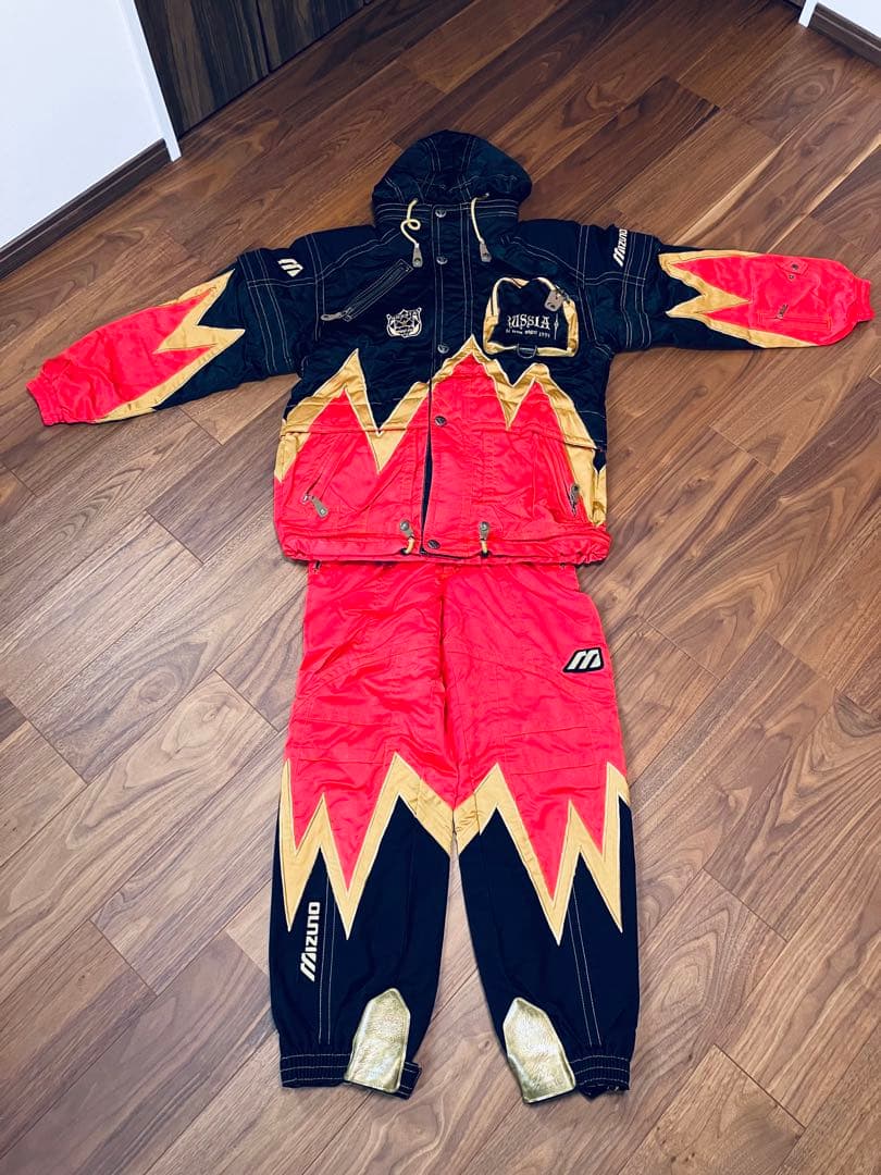 ★レア★ヴィンテージ★90年代★ロシア代表★Mizuno スキーウェア