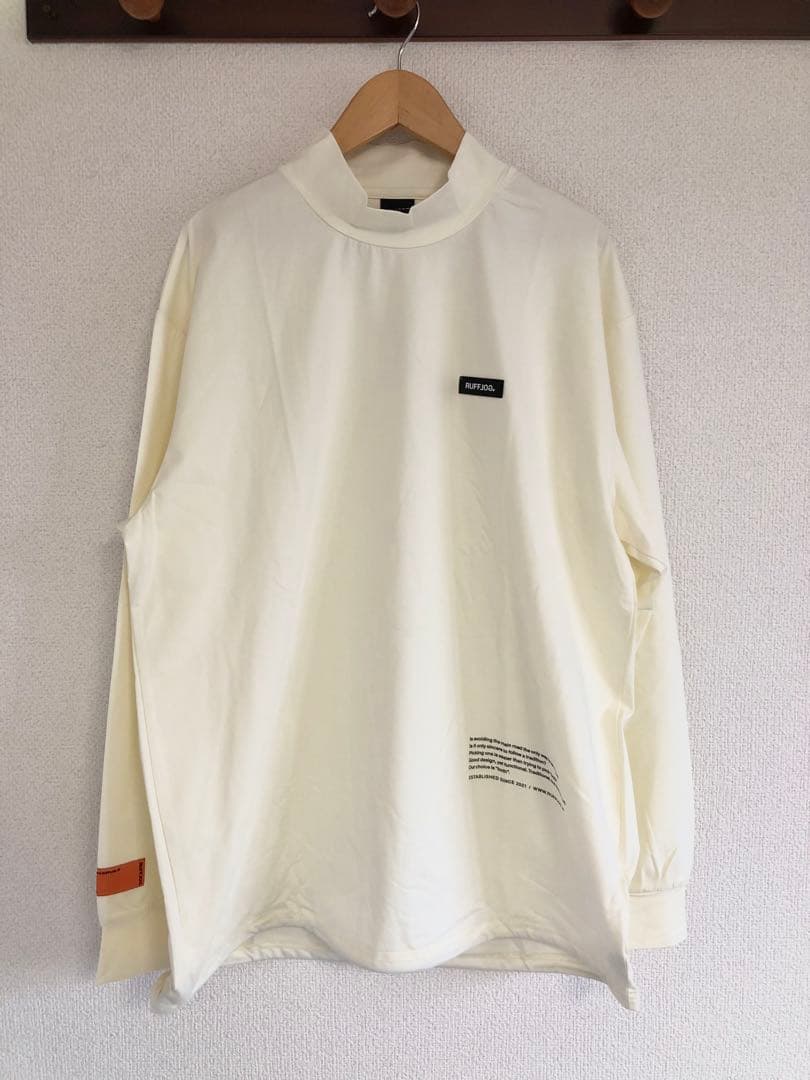 新作 RUFFLOG WM MOCK NECK TEE　ラフロッグ