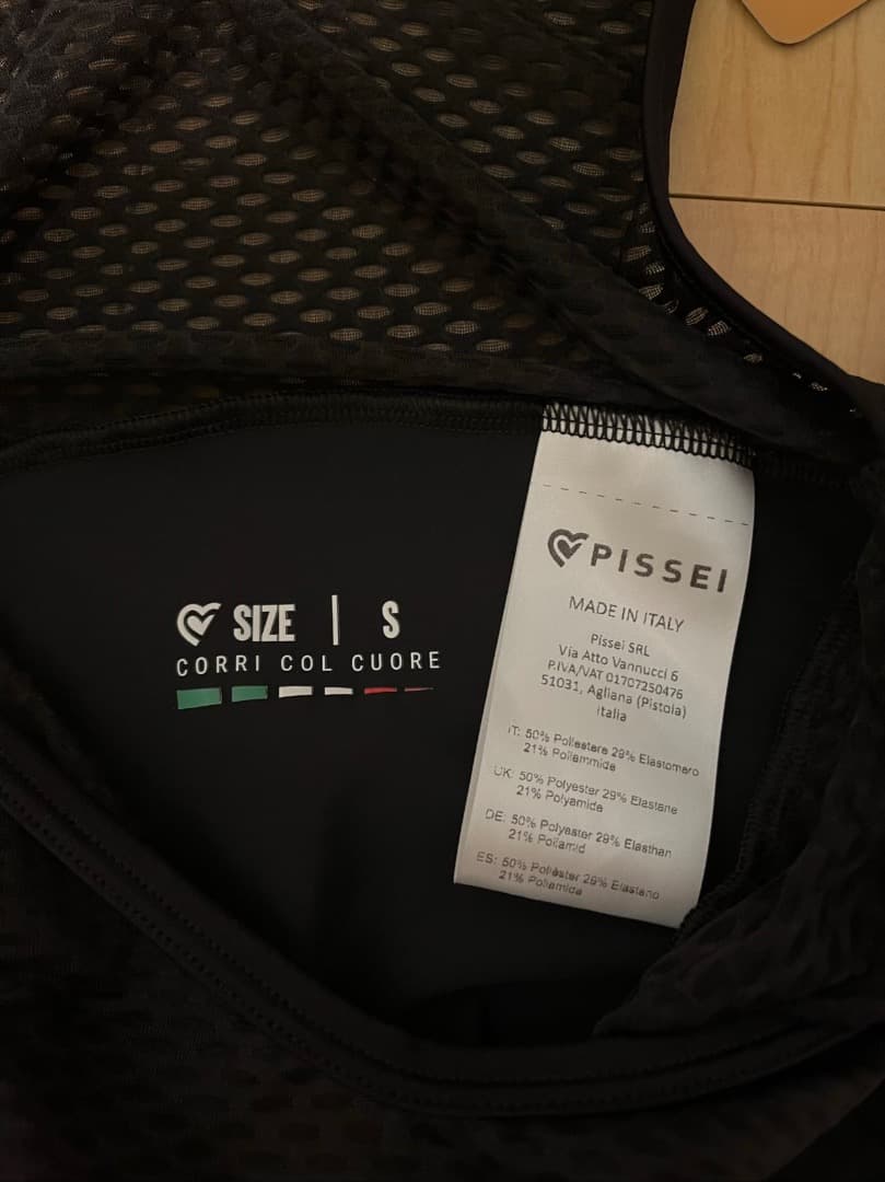 ピセイPISSEI ビブショーツ 新品、未使用