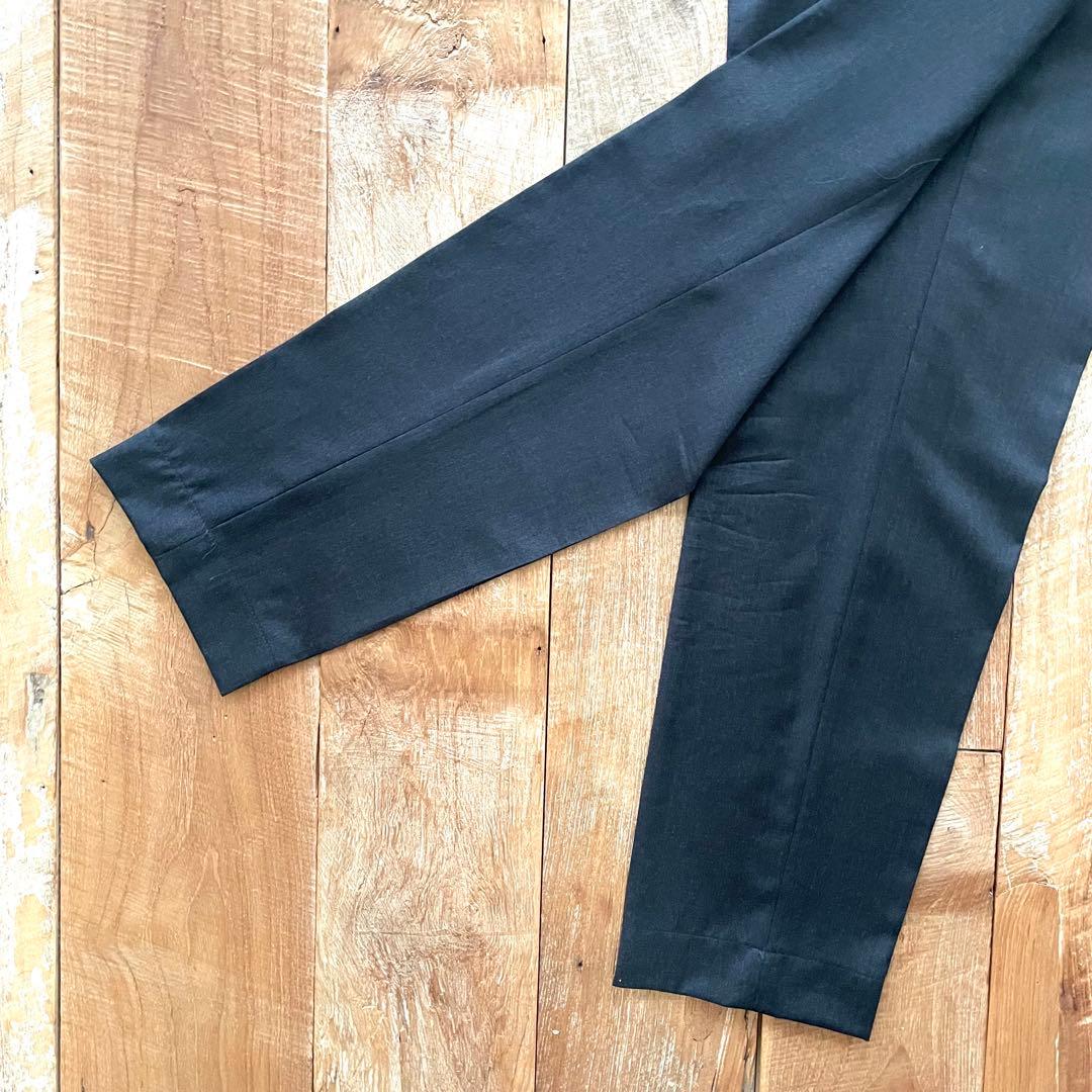 【極美品】INCOTEX SUPER100'S ウール スラックス パンツ 48