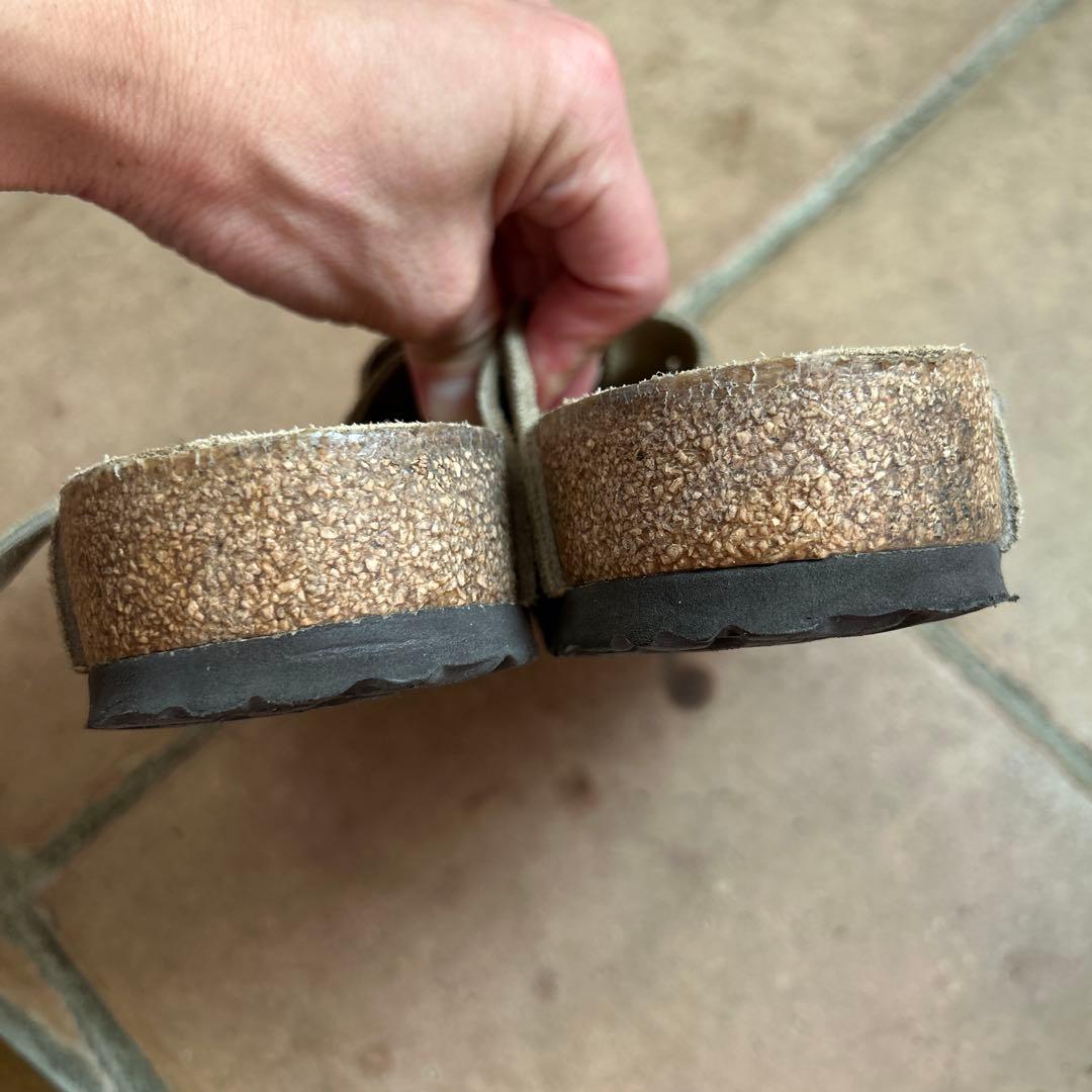 BIRKENSTOCK Boston ベージュ サンダル 43