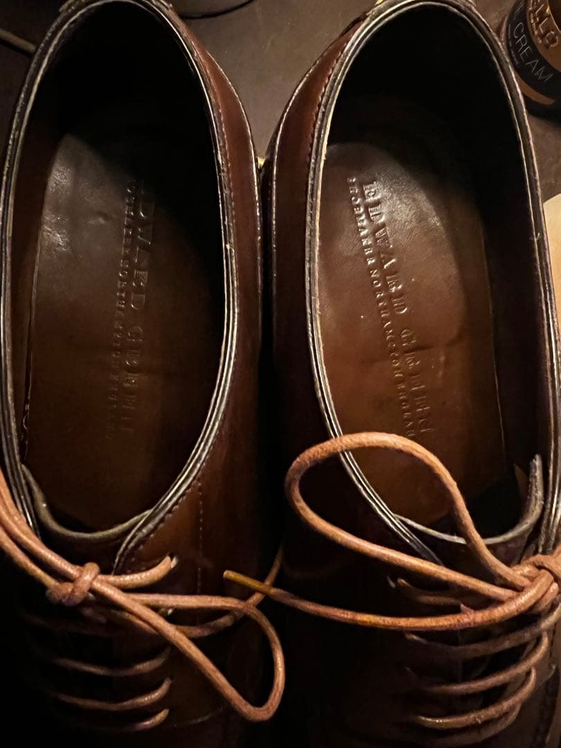 使用数回極美品 #エドワードグリーン #ドーバー #E32 ダークオーク 7.5