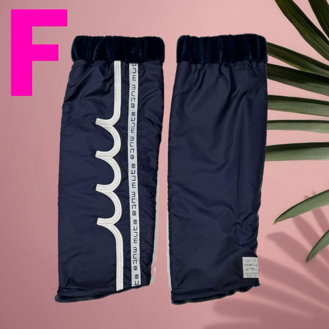 品】ムータマリンゴルフ　レッグウォーマー　ネイビー