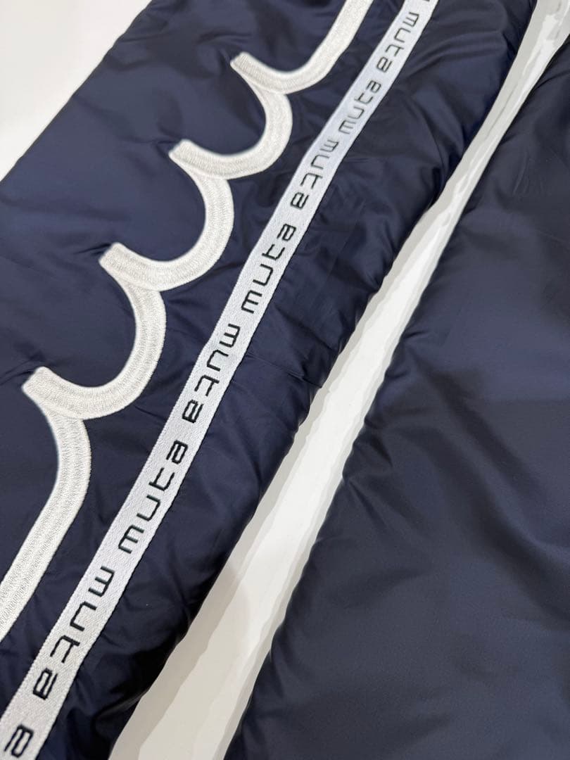 品】ムータマリンゴルフ　レッグウォーマー　ネイビー