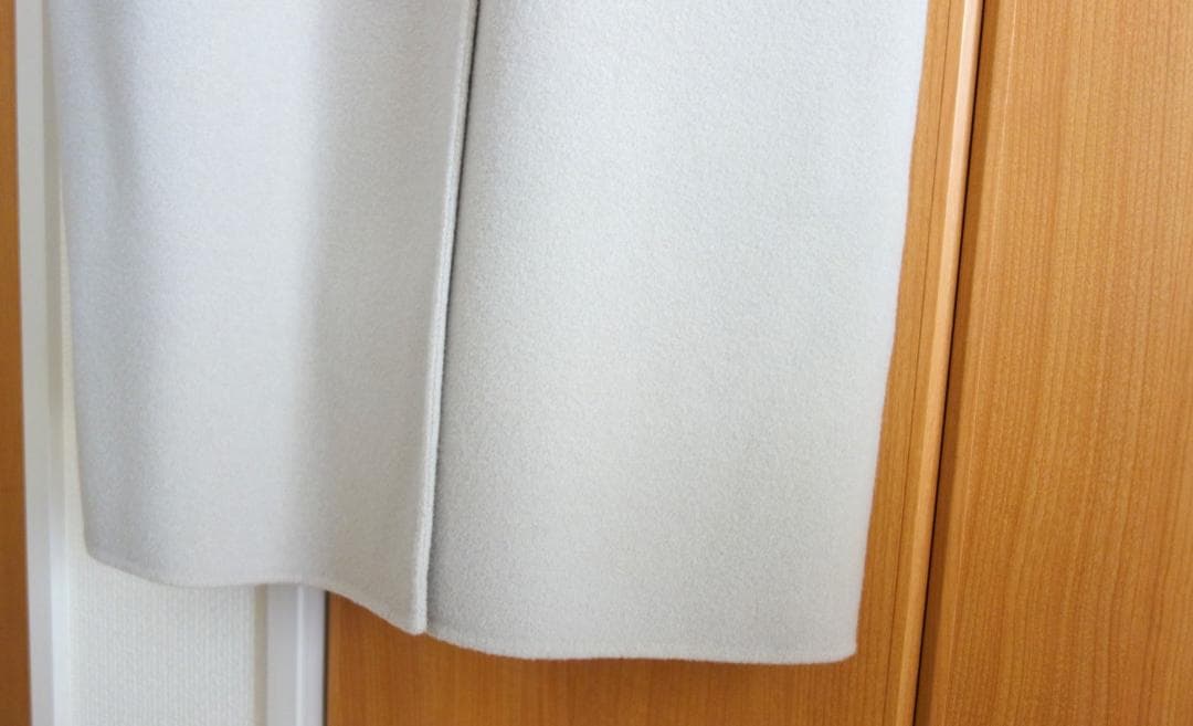 SOÉJU ウールライクロングジレ ベージュ