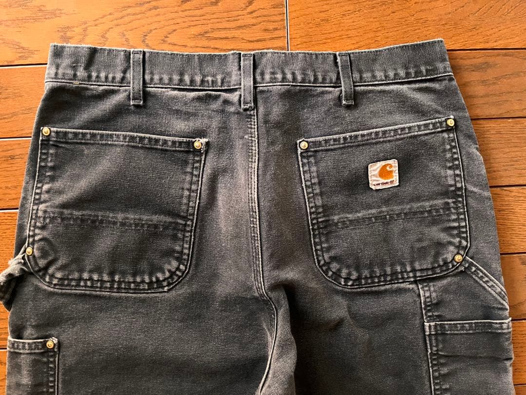 USA製！CARHARTT DOUBLEKNEE カーハートダブルニー　ブラック