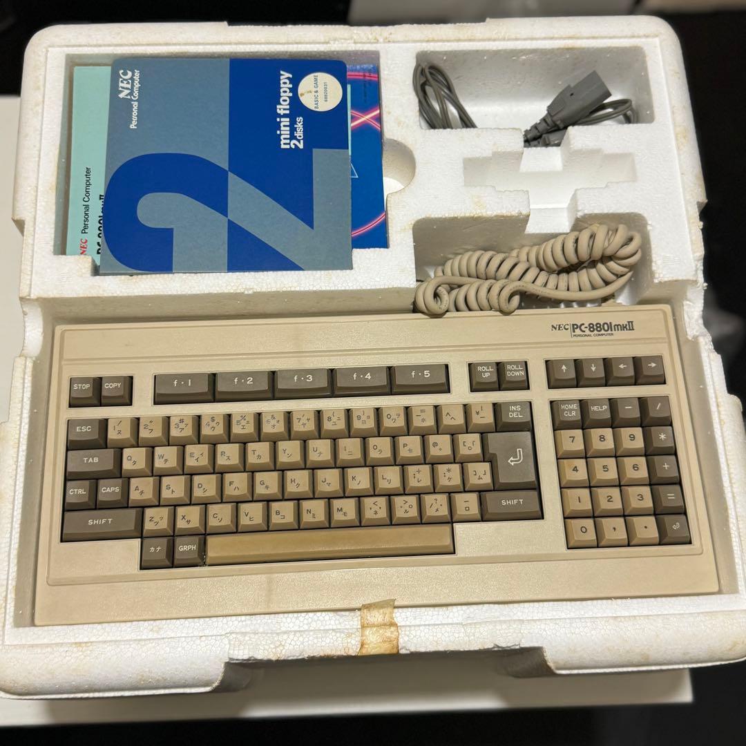 NEC PC8801 mkII model-20 動作品