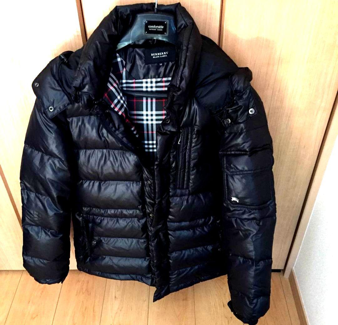 バーバリーブラックレーベル ダウンジャケット