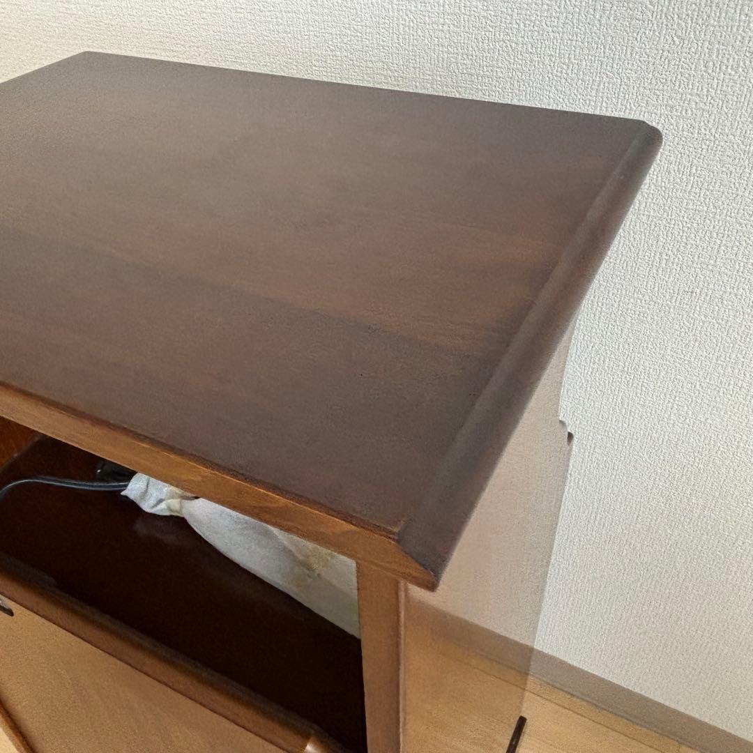 【美品】Karimoku カリモクコロニアル 電話台 サイドキャビネット