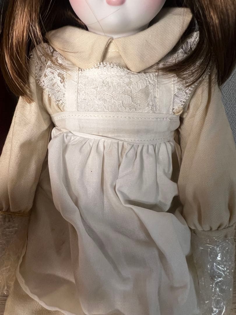 ビスクドール　三協オルゴール人形　40cm エリーゼのために　箱　ネジ付