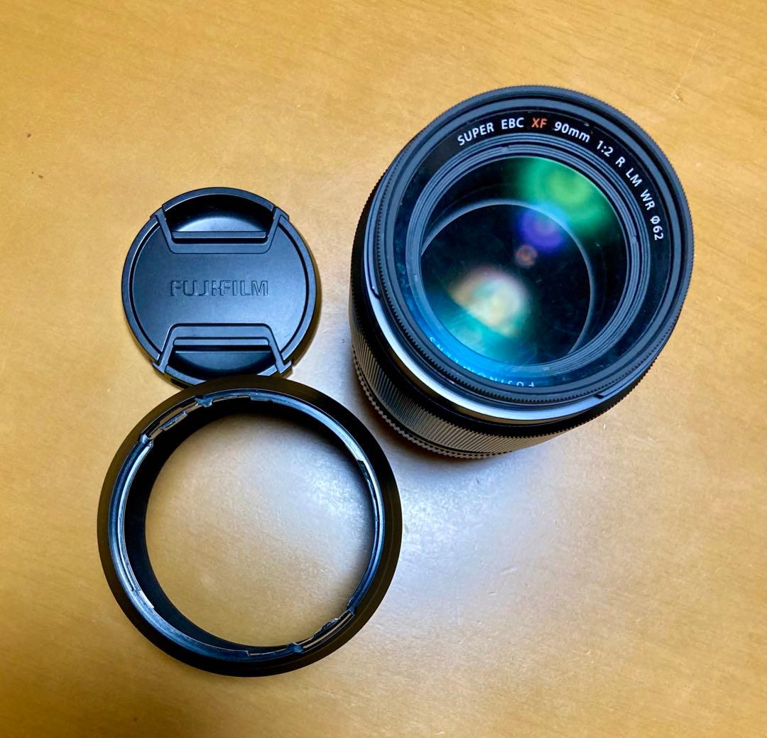 【美品】FUJIFILM XF 90mm F2 R LM WR