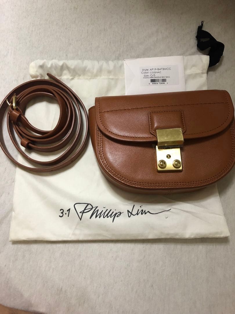 み*マ様 新品未使用3.1Phillip l Lim レザーショルダーバッグマル