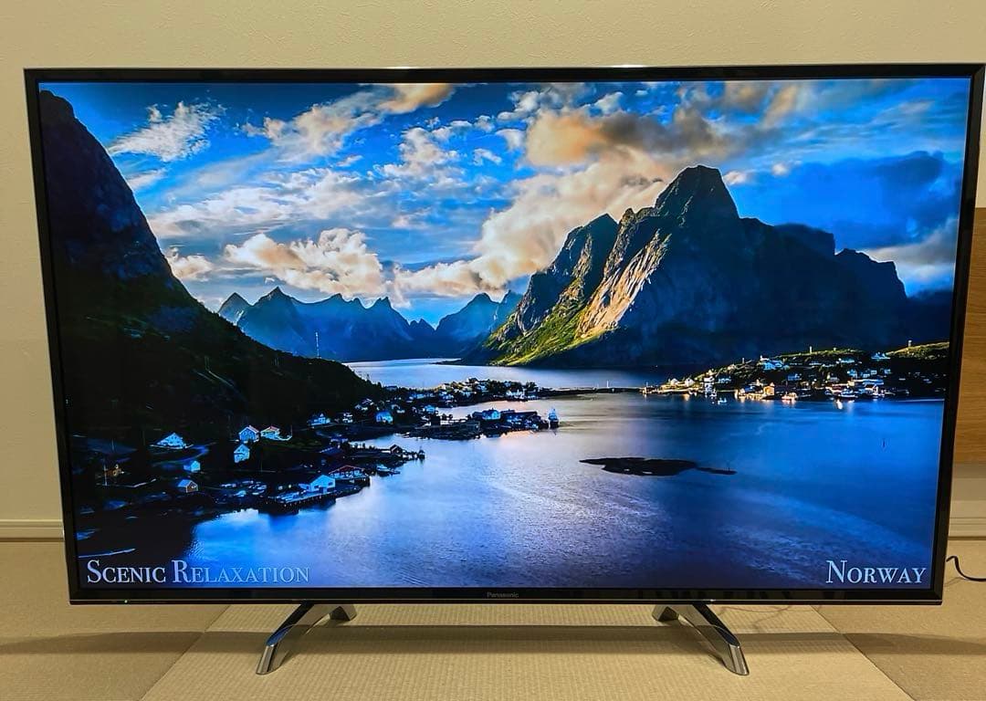Panasonic 49型 4K液晶テレビ YouTube Netflix内蔵