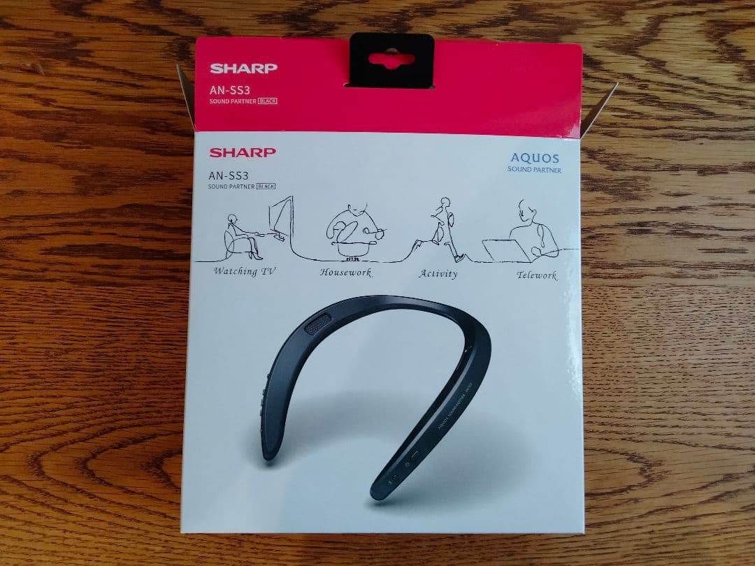 シャープ SHARP AQUOS サウンドパートナー ブラック AN-SS3-B