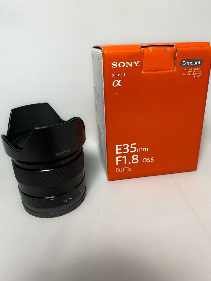 SONY E35mm F1.8 OSS eマウントレンズ　APS-C