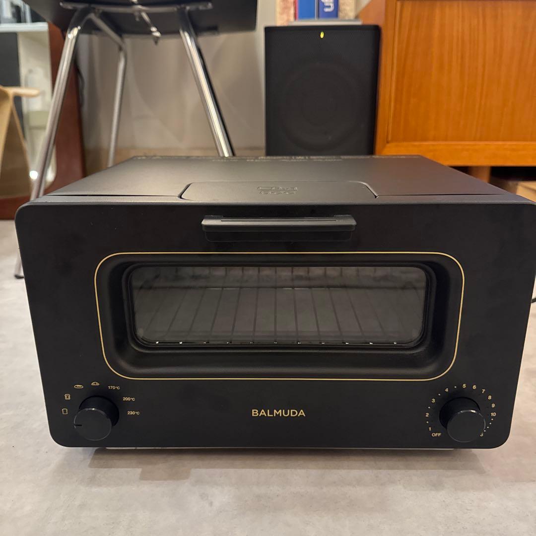 BALMUDA オーブントースター　KO1E 黒　ブラック