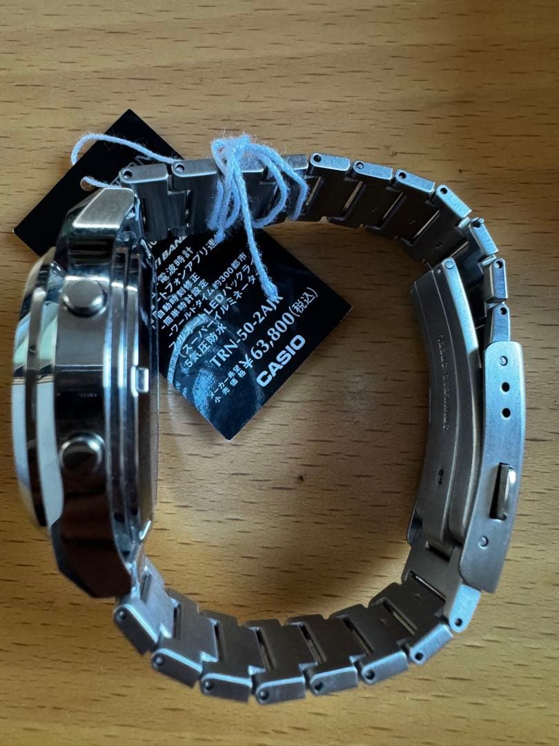 ☆美品CASIOカシオトロン限定シリアルナンバーモデルTRN50-2AJR☆